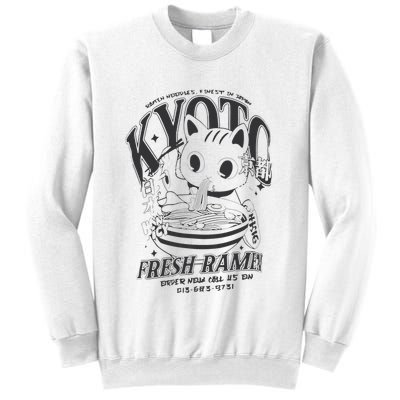 Kyoto Ramen Cat Sweatshirt