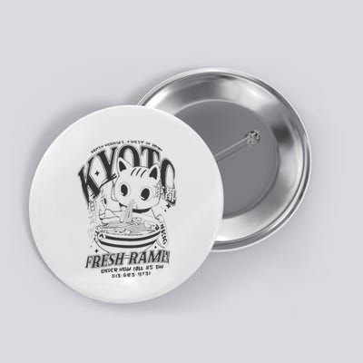Kyoto Ramen Cat Button