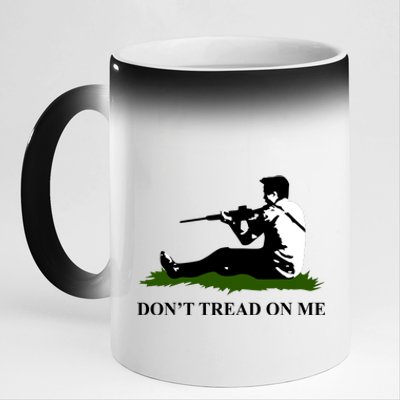 Kyle Rittenhouse Don’t Tread On Me 11oz Black Color Changing Mug