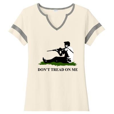 Kyle Rittenhouse Don’t Tread On Me Ladies Halftime Notch Neck Tee