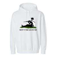 Kyle Rittenhouse Don’t Tread On Me Garment-Dyed Fleece Hoodie