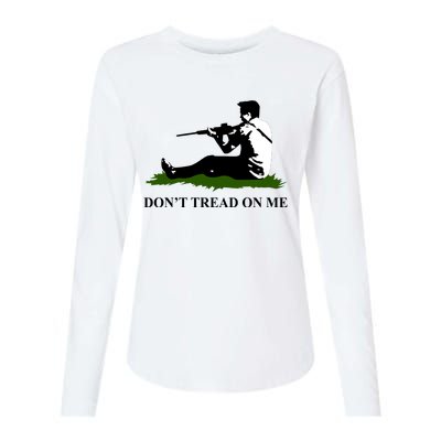 Kyle Rittenhouse Don’t Tread On Me Womens Cotton Relaxed Long Sleeve T-Shirt