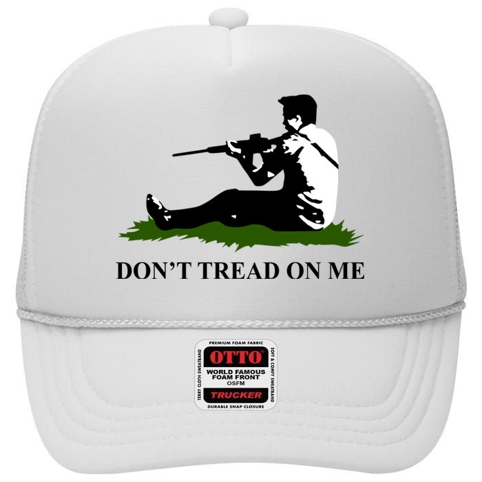 Kyle Rittenhouse Don’t Tread On Me High Crown Mesh Back Trucker Hat