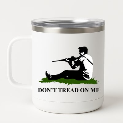 Kyle Rittenhouse Don’t Tread On Me 12 oz Stainless Steel Tumbler Cup