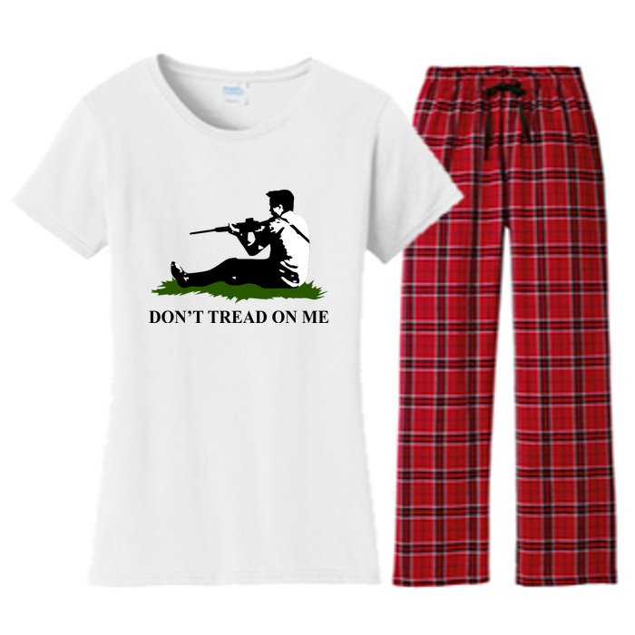 Kyle Rittenhouse Don’t Tread On Me Women's Flannel Pajama Set