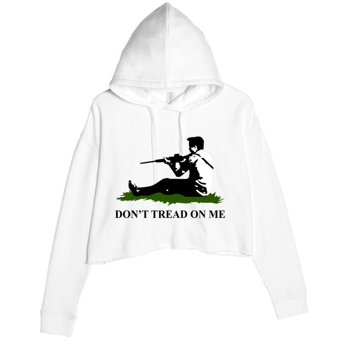 Kyle Rittenhouse Don’t Tread On Me Crop Fleece Hoodie