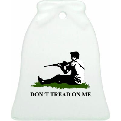 Kyle Rittenhouse Don’t Tread On Me Ceramic Bell Ornament