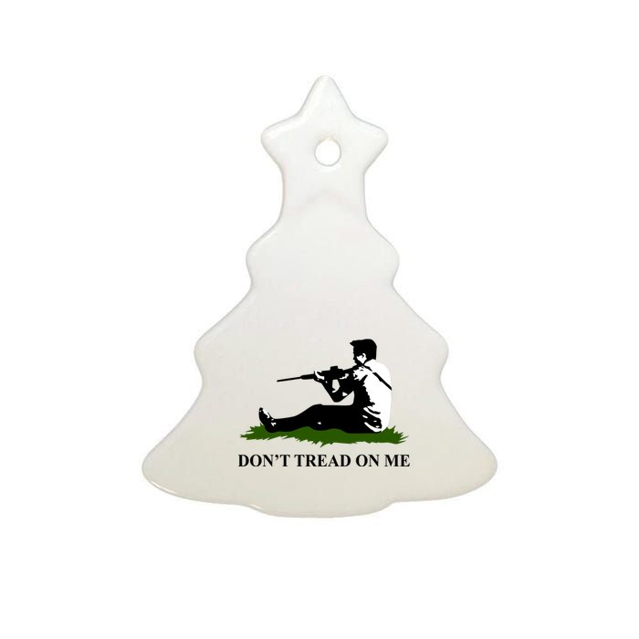 Kyle Rittenhouse Don’t Tread On Me Ceramic Tree Ornament