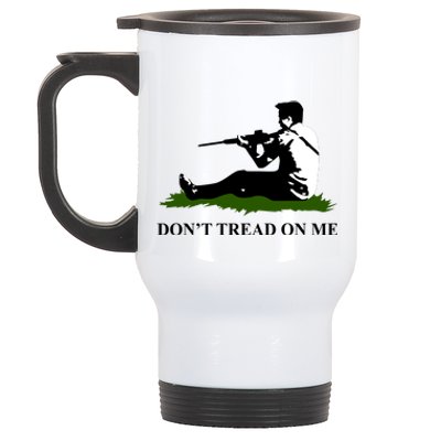 Kyle Rittenhouse Don’t Tread On Me Stainless Steel Travel Mug