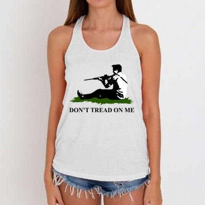 Kyle Rittenhouse Don’t Tread On Me Women's Knotted Racerback Tank