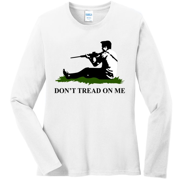 Kyle Rittenhouse Don’t Tread On Me Ladies Long Sleeve Shirt