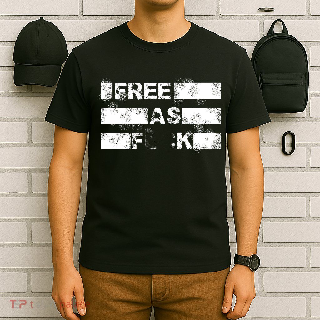 Kyle Rittenhouse Free As Fuck T-Shirt