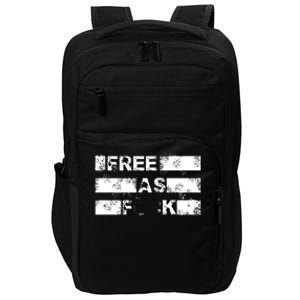 Kyle Rittenhouse Free As Fuck Impact Tech Backpack