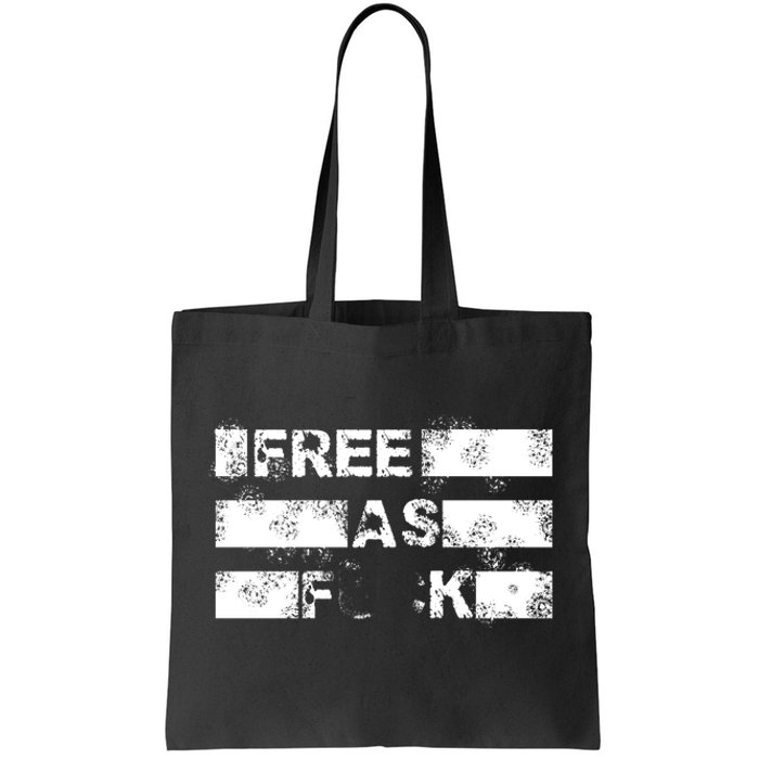 Kyle Rittenhouse Free As Fuck Tote Bag