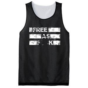 Kyle Rittenhouse Free As Fuck Mesh Reversible Basketball Jersey Tank