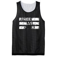 Kyle Rittenhouse Free As Fuck Mesh Reversible Basketball Jersey Tank