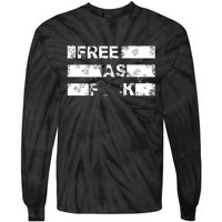 Kyle Rittenhouse Free As Fuck Tie-Dye Long Sleeve Shirt