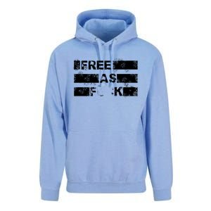 Kyle Rittenhouse Free As Fuck Unisex Surf Hoodie