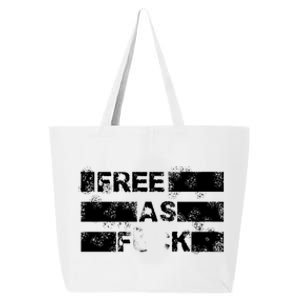 Kyle Rittenhouse Free As Fuck 25L Jumbo Tote