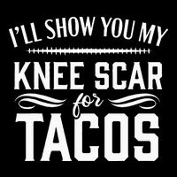 Knee Replacement Funny Tacos Surgery Recovery Gift Drawstring Bag