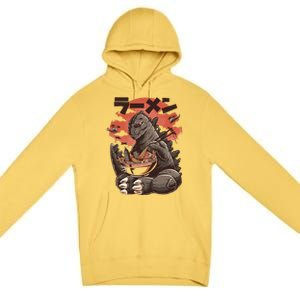 Kaiju's Ramen Sea Monster Premium Pullover Hoodie