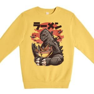 Kaiju's Ramen Sea Monster Premium Crewneck Sweatshirt