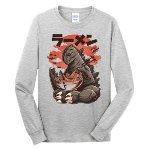 Kaiju's Ramen Sea Monster Tall Long Sleeve T-Shirt