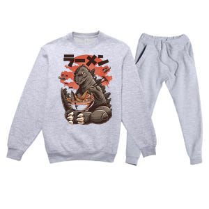 Kaiju's Ramen Sea Monster Premium Crewneck Sweatsuit Set