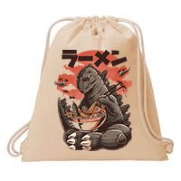 Kaiju's Ramen Sea Monster Drawstring Bag