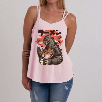 Kaiju's Ramen Sea Monster Women's Strappy Tank