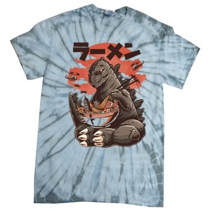 Kaiju's Ramen Sea Monster Tie-Dye T-Shirt