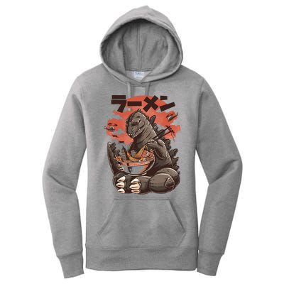 Kaiju's Ramen Sea Monster Women's Pullover Hoodie