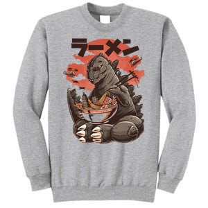 Kaiju's Ramen Sea Monster Tall Sweatshirt