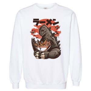 Kaiju's Ramen Sea Monster Garment-Dyed Sweatshirt