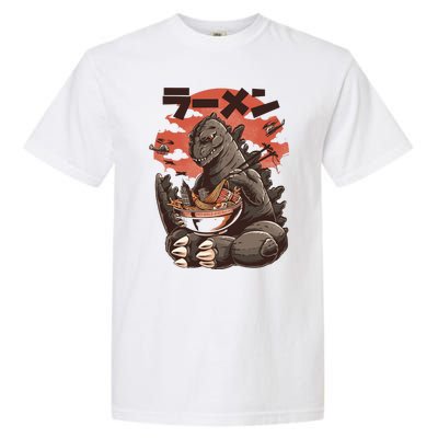 Kaiju's Ramen Sea Monster Garment-Dyed Heavyweight T-Shirt