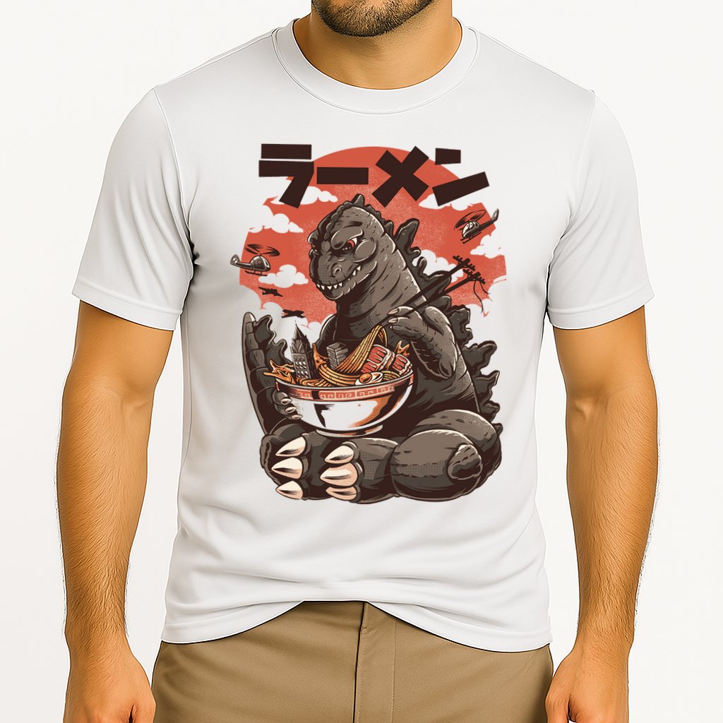 Kaiju's Ramen Sea Monster Cooling Performance Crew T-Shirt
