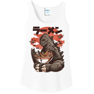 Kaiju's Ramen Sea Monster Ladies Essential Tank