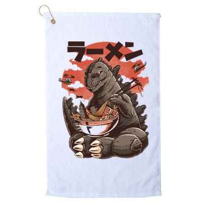 Kaiju's Ramen Sea Monster Golf Towel