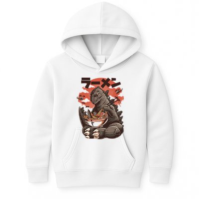 Kaiju's Ramen Sea Monster Kids Hoodie