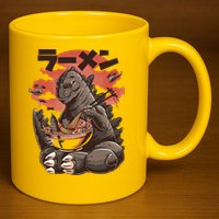 Kaiju's Ramen Sea Monster 11oz C Handle Ceramic Mug