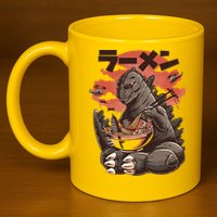Kaiju's Ramen Sea Monster 11oz C Handle Ceramic Mug