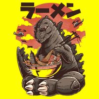 Kaiju's Ramen Sea Monster 11oz C Handle Ceramic Mug