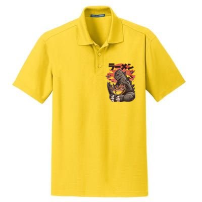 Kaiju's Ramen Sea Monster Dry Zone Grid Polo