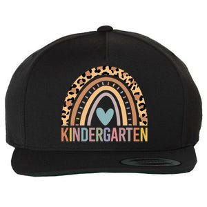 Kindergarten Rainbow Girl Boy Teacher Team Kinder Squad Wool Snapback Cap