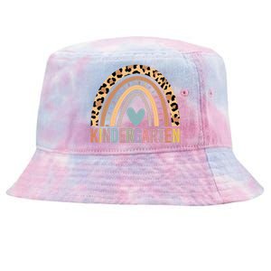 Kindergarten Rainbow Girl Boy Teacher Team Kinder Squad Tie-Dyed Bucket Hat