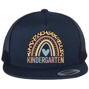 Kindergarten Rainbow Girl Boy Teacher Team Kinder Squad Flat Bill Trucker Hat