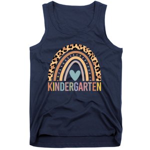 Kindergarten Rainbow Girl Boy Teacher Team Kinder Squad Tank Top