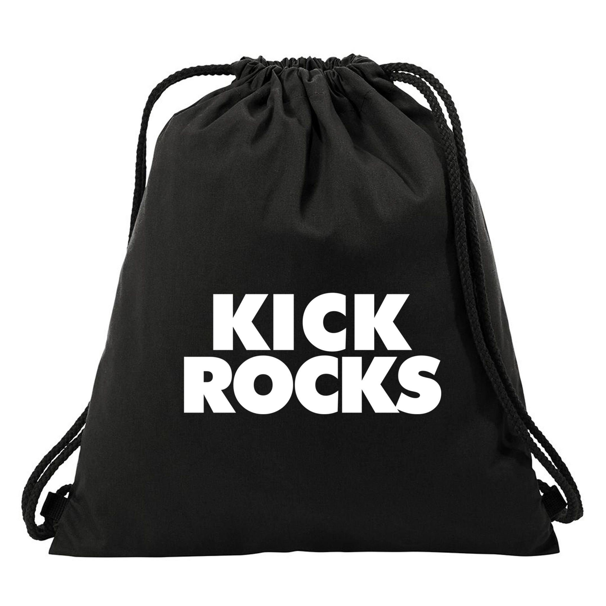 Kick Rocks Gift Drawstring Bag