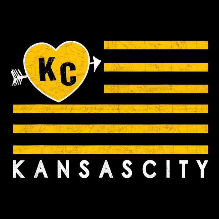 Kc Red Heart & Arrow 2 Letter Kc Kansas City Kc Love Kc Red Cooling Performance Crew T-Shirt