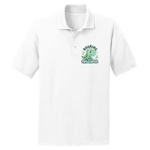 Kids Roaring Into Preschool Dinosaur T Rex Back To School PosiCharge RacerMesh Polo